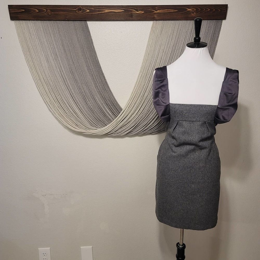 Blue Banana Wool Dress Sz M - Picture 2 of 5